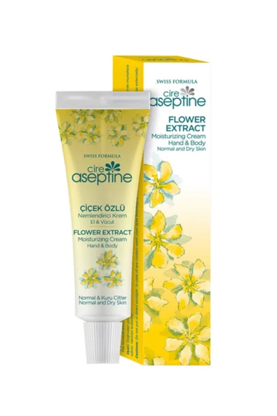 Çiçek Özlü Nemlendirici El  Vücut Krem 30 ml