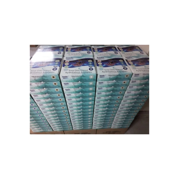 32 Watt 12 Volt Tenda Led Mavi Sıva Üstü Havuz Lambası 32w 12v - 7