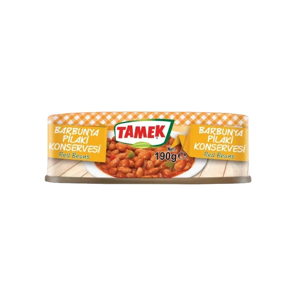 Tamek Barbunya Pilaki 190 gr x 6 Adet - 2