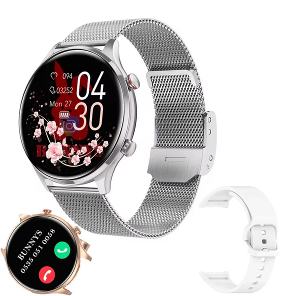 Bunnys Reeder S19 Max Pro S Edge Uyumlu Su Geçirmez Akıllı Saat Mini 1.32 İnç AMOLED ürün görseli