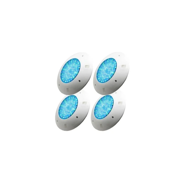 4 Adet 32 Watt Led Turkuaz Sıva Üstü Havuz Lambası Tenda - 1