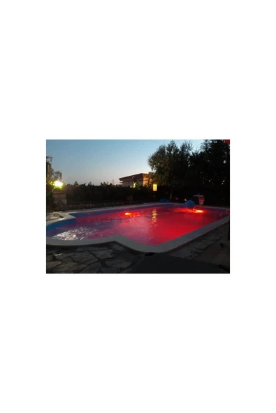 32 Watt 12 Volt Tenda Led Turkuaz Sıva Üstü Havuz Lambası 32w 12v - 4
