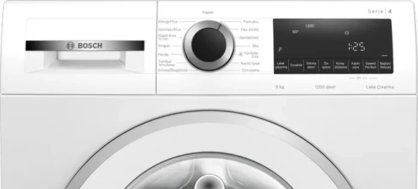Bosch WGA142X2TR 1200 Devir 9 kg Çamaşır Makinesi - 4