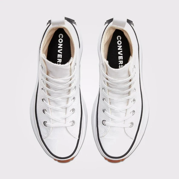 Converse Run Star Hike Unisex Beyaz Platform Sneaker 166799C - 8