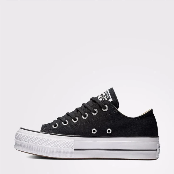 Converse Chuck Taylor All Star Lift Unisex Siyah Platform Sneaker 560250C - 6