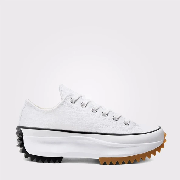 Converse Run Star Hike Unisex Beyaz Platform Sneaker 168817C
