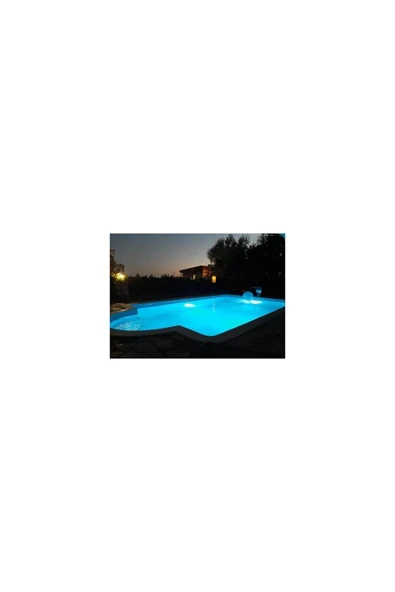 32 Watt 12 Volt Tenda Turkuaz Led Sıva Üstü Havuz Lambası 32w 12v - 5