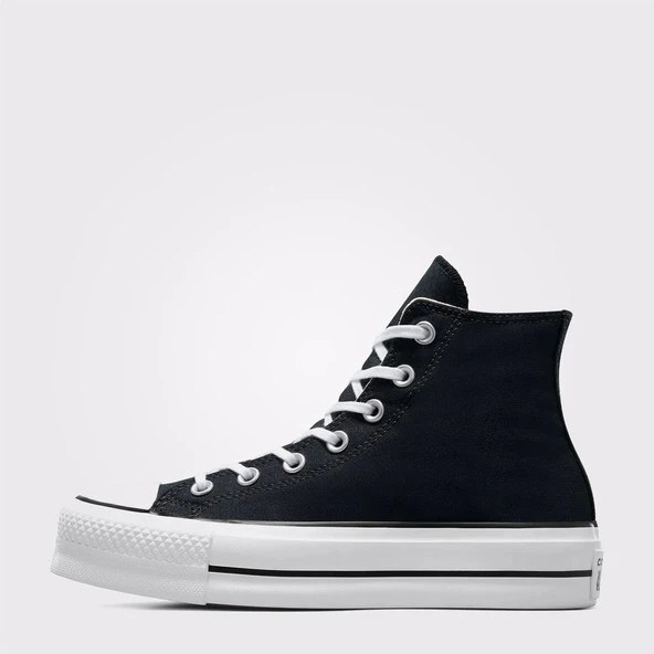 Converse Chuck Taylor All Star Lift Unisex Siyah Platform Sneaker 560845C - 2