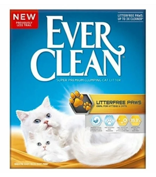 Ever Clean Litterfree Paws Patilere Yapışmayan Kedi Kumu 10 L ürün görseli