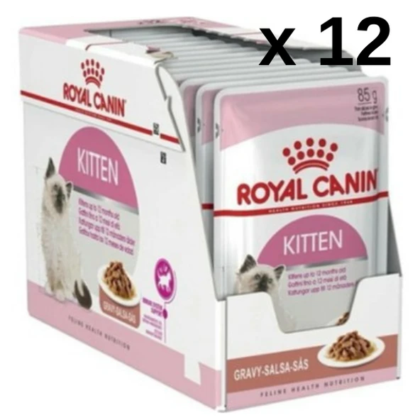 Royal Canin Gravy Yavru Kedi Yaş Maması 85 gr x 12 Adet ürün görseli