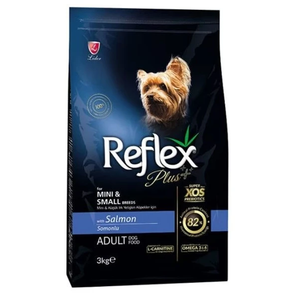 Reflex Plus Mini&Small Somonlu Küçük Irk Yetişkin Köpek Maması 3 kg ürün görseli