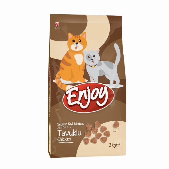 Enjoy Tavuklu Yetişkin Kedi Maması 2 kg