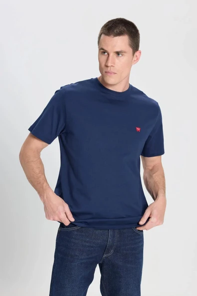 Wrangler Relaxed Fit Small Logo Tişört  MW7NM203877W72
