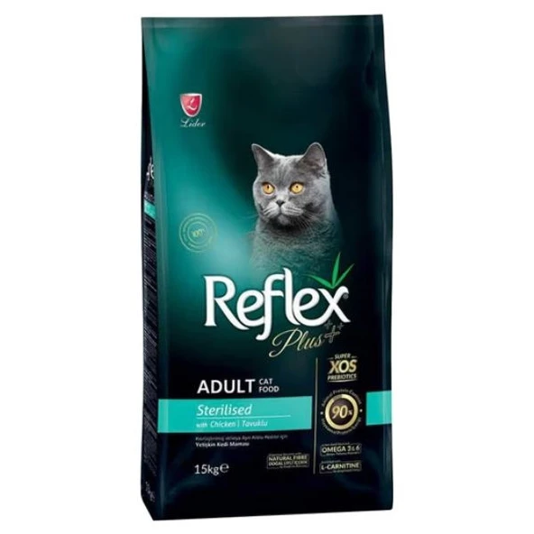 Reflex Plus Sterilised Tavuklu Kısırlaştırılmış Kedi Maması 15 kg