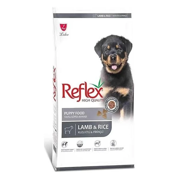 Reflex Puppy Kuzu Etli ve Pirinçli Yavru Köpek Maması 3 kg