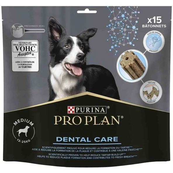 Pro Plan Dental Care Medium Orta Irk Köpek Ödül Maması 345 gr
