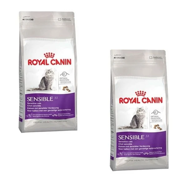 Royal Canin Sensible 33 Hassas Sindirim Sistemi Kedi Maması 400 gr x 2 Adet