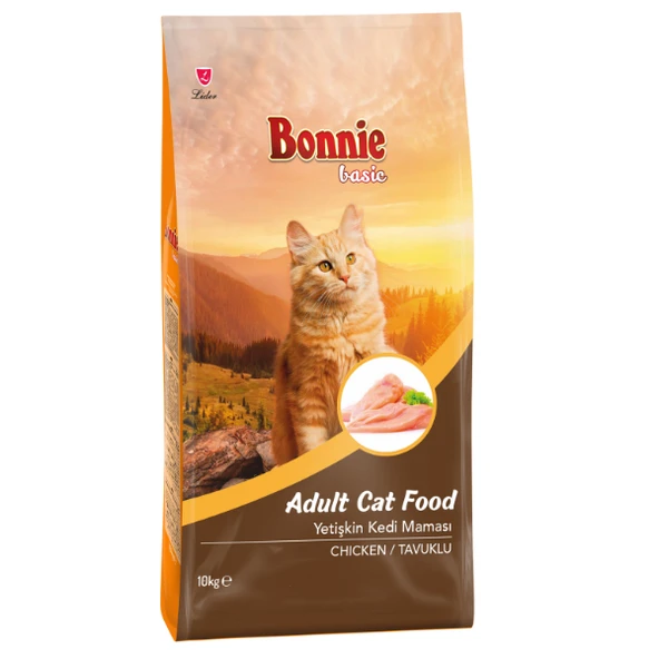 Bonnie Tavuklu Yetişkin Kedi Maması 10 kg