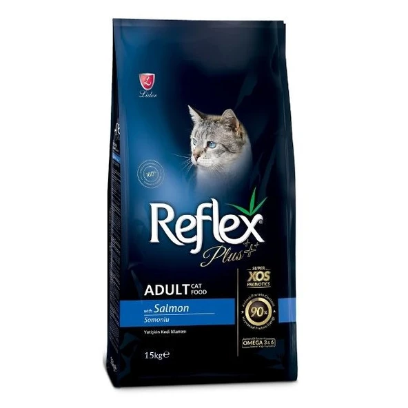 Reflex Plus Somonlu Yetişkin Kedi Maması 1,5 kg ürün görseli