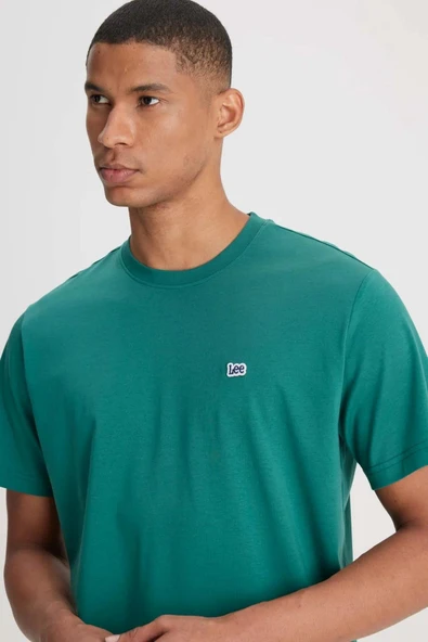 Lee Regular Fit Patch Logo Erkek Tişört  ML60UFQG26 - 4
