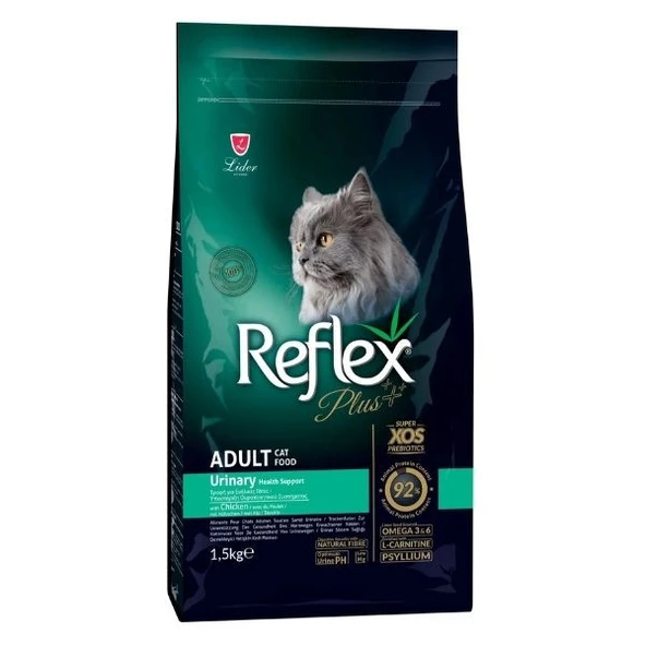 Reflex Plus Urinary Tavuklu Üriner Sistem Destekleyici Yetişkin Kedi Maması 1,5 kg ürün görseli