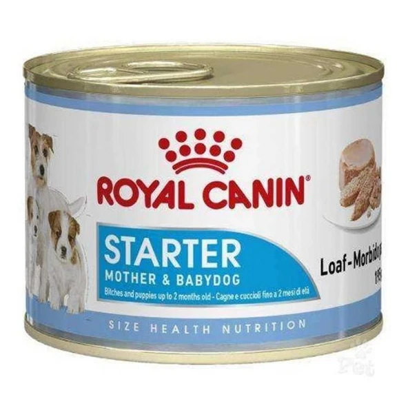 Royal Canin Starter Mother & Babydog Anne ve Yavruları İçin Köpek Konservesi 195 gr