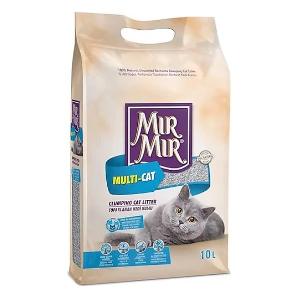 MırMır Multicat Kedi Kumu 10 L