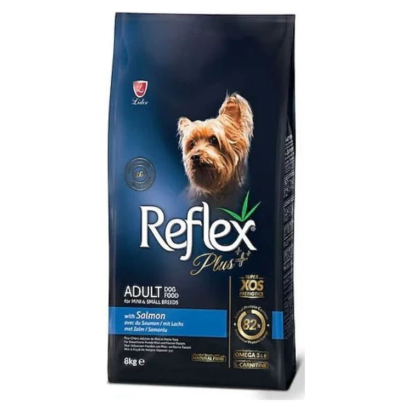 Reflex Plus Mini&Small Somonlu Küçük Irk Yetişkin Köpek Maması 8 kg ürün görseli