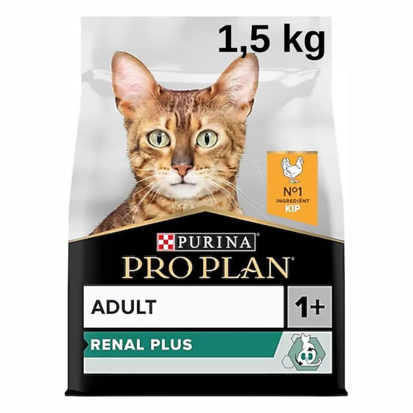 Pro Plan Renal Plus Tavuk Etli Yetişkin Kedi Maması 1,5 kg