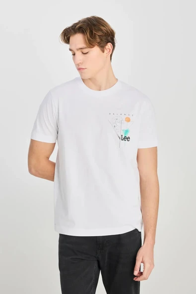 Lee Regular Fit Grafik Baskılı Erkek Tişört L2510319100 - 2