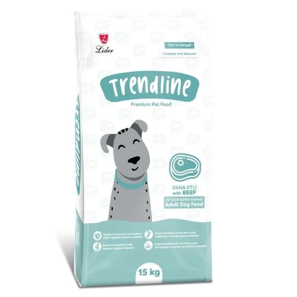 Trendline Biftekli Yetişkin Köpek Maması 15 kg