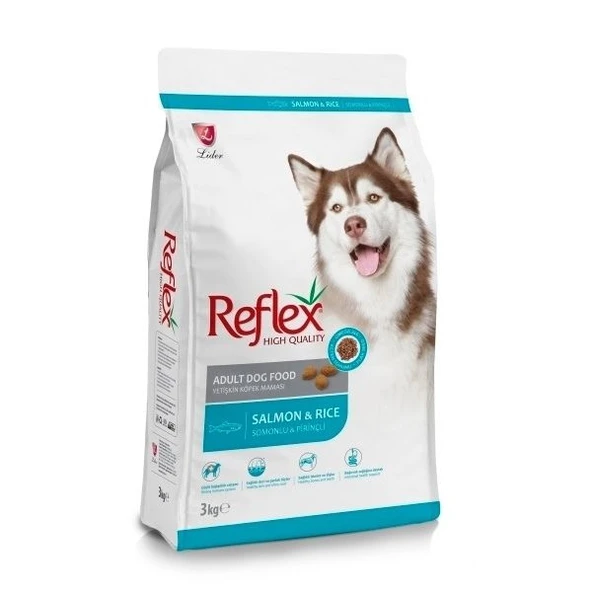 Reflex Somonlu ve Pirinçli Yetişkin Köpek Maması 3 kg