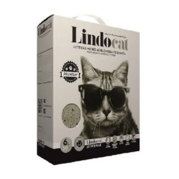 Lindocat Aktif Karbonlu Kedi Kumu 6 L ürün görseli