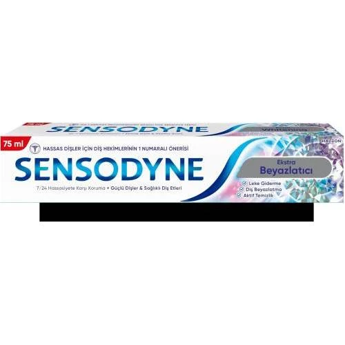 Sensodyne Extra Beyazlatıcı Diş Macunu 75ml