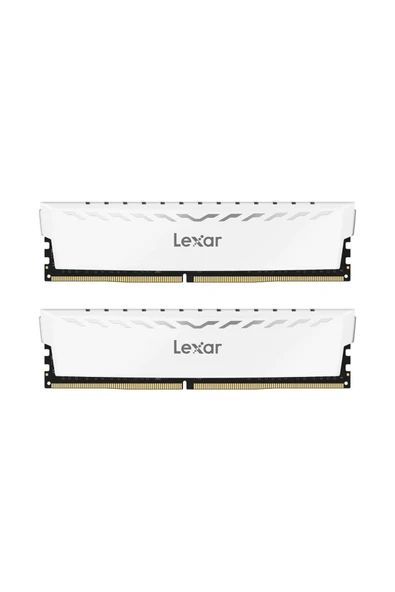 Lexar 16GB (2x8GB) Thor White 3600MHz CL18 DDR4 Beyaz Dual Kit Ram