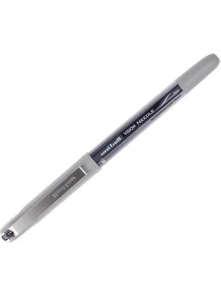 Uniball UB-187 Siyah Vision Needle 0.7 İğne Uçlu Kalem