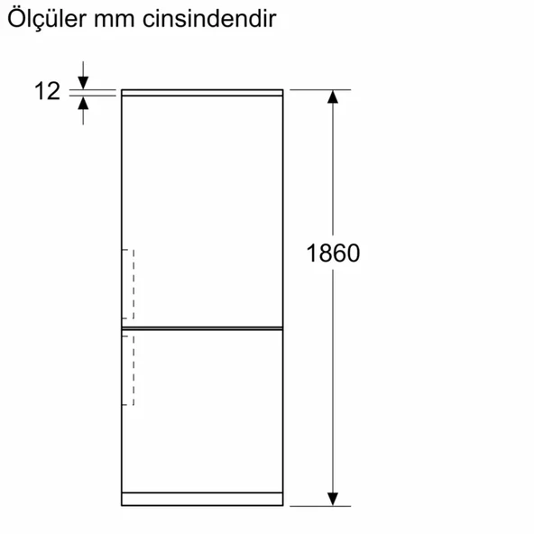 Bosch KGP86FIC0N Kombi No Frost Buzdolabı - 6