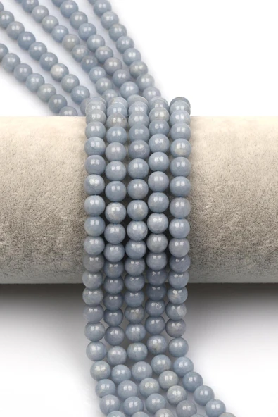 Anjelit Doğal Taş Dizi 6 mm Küre Kesim ürün görseli