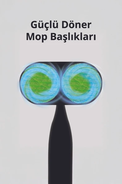 Kiwi Ksc-4220 Çok Fonksiyonlu Ayarlanabilir Seviyeli 10 Aparatlı Dikey Buharlı Mop - Buharlı Temizleyici - 2