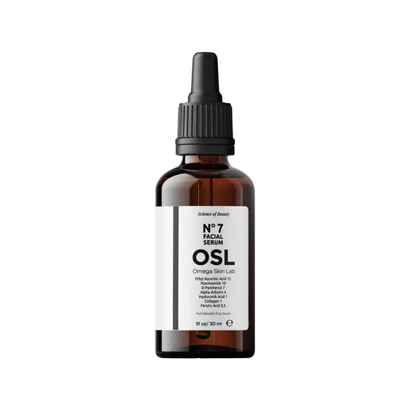 Omega Skin Lab No7 Facial Yüz Bakım Serumu 30 ml