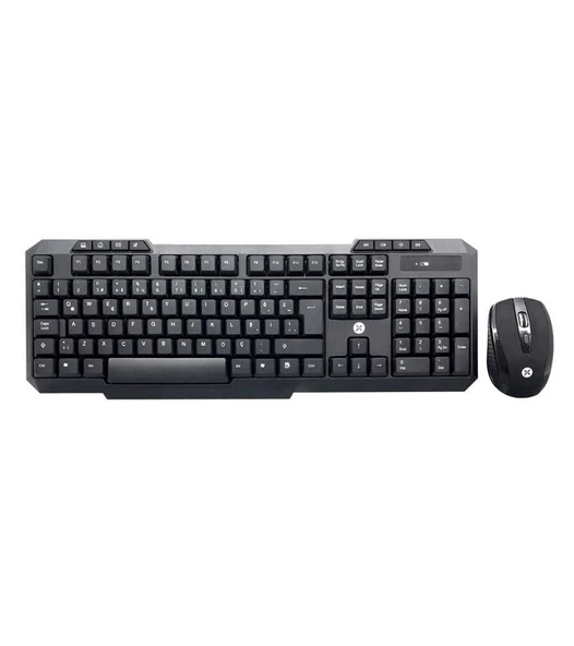 Dexım Km-317 Klavye Set Slim Serisi Kablosuz Q Tr + Mouse Set