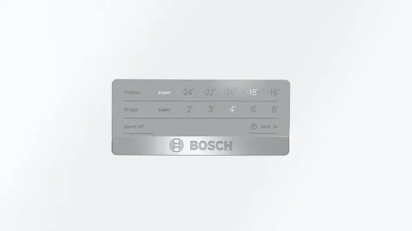 Bosch KDN76XWE0N Çift Kapılı No Frost Buzdolabı - 3