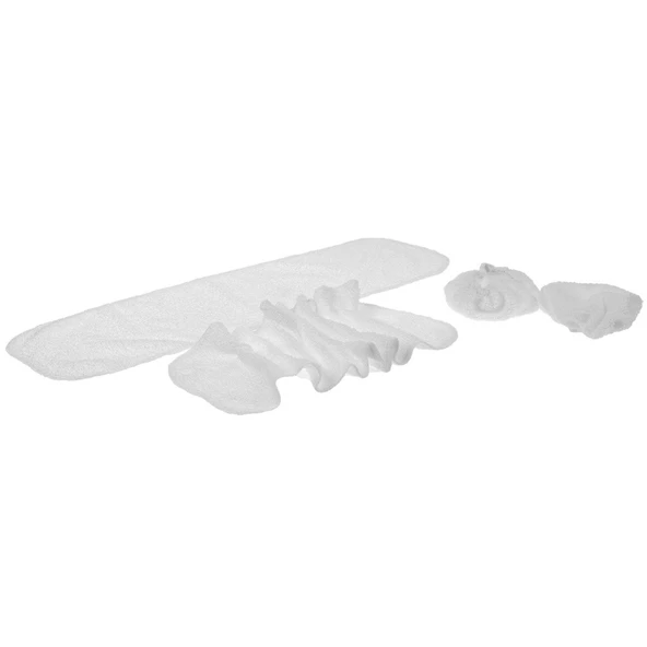 Alf BT-122 Steam Force Multi Buharlı Temizleyici ile Uyumlu Mop Bez Seti ürün görseli 1