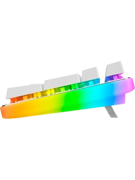 GameBooster G918 Fire Storm RGB Blue Switch Kablolu Mekanik Oyuncu Klavyesi Beyaz - 6