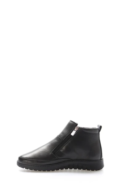 Hakiki Deri  Kadın Kısa Topuklu Bot 972SZA7560 - Resim 3