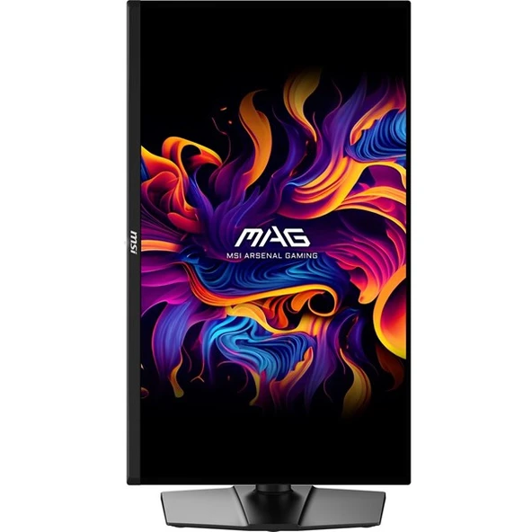 MSI 26.5" OLED MAG 271QPX 0.3MS 240HZ HDMI-DP PIVOT GAMING MONİTÖR 2560X1440 - Resim 2