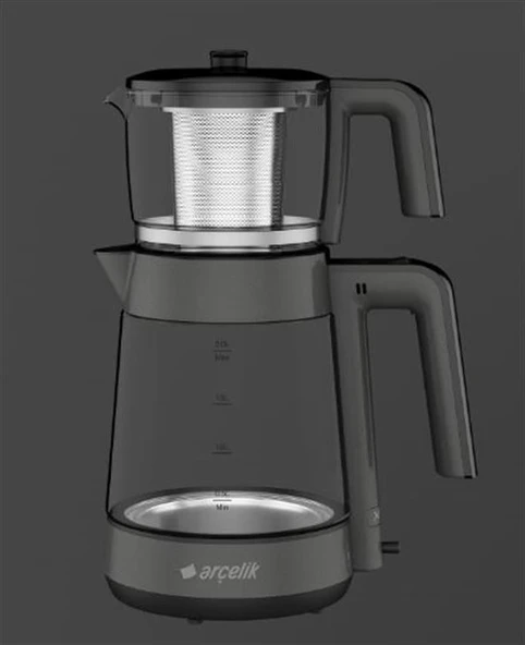 Arçelik CM 6587 G Resital XL Çay Makinesi Gri - 2