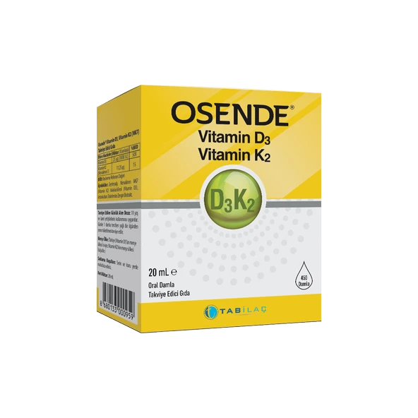 Osende Vitamin D3 K2