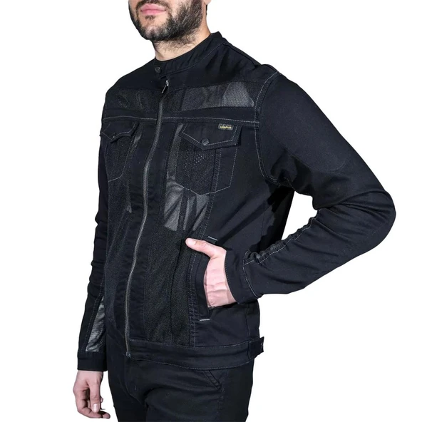 RIDER DENIM EFİL ERKEK MOTOSİKLET MONT