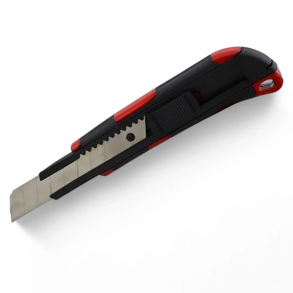Maket Bıçağı Plastik Kalın Kırtasiye Halı Bıçağı Bıçak 16 cm - 3
